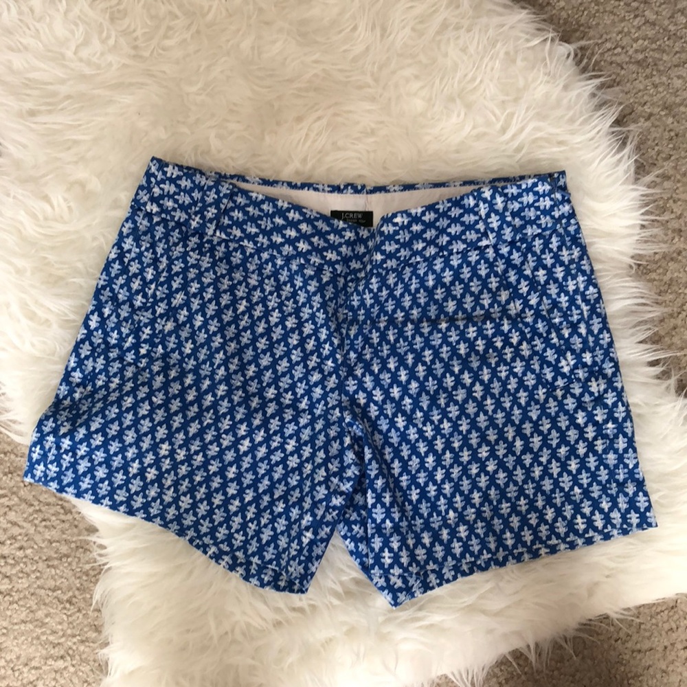 JCREW PRINTED SHORTS